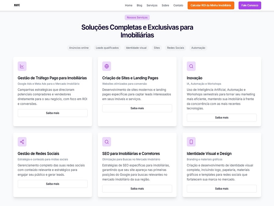 Agência NAVE traz inovação para o marketing digital imobiliário 1 Agencia NAVE site m