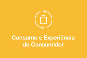 Icone e cor do fundo do curso Consumo e Experiência do Consumidor