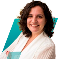 Professora Daniele Cassol no Hub de Trade Marketing