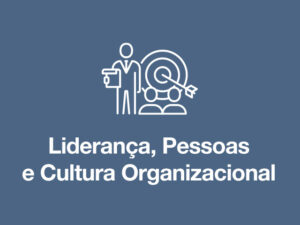 Icone e cor do fundo do curso Liderança, Pessoas e Cultura Organizacional