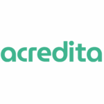 logo acredita verde